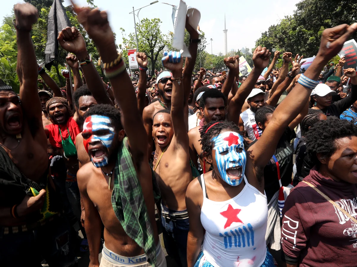 West Papua protest